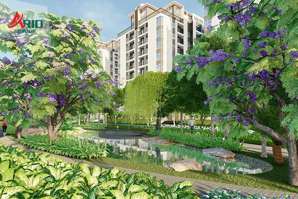 Khuôn viên “vườn sinh thái” giữa lòng Quận 2