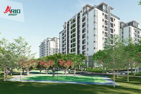 Đảo cây xanh tại Thủ Thiêm Green House